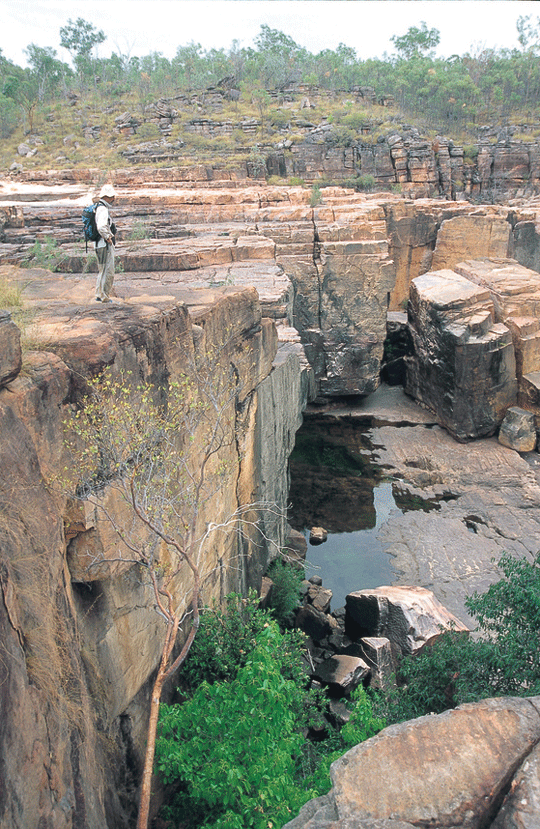 Twin Falls in Kakadu Australia | visit Jim Jim Falls in Kakadu  | Jim Jim Gorge walk | © NT Tourism Commission