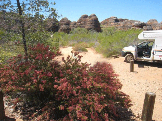 Purnululu National Park - Park rest area