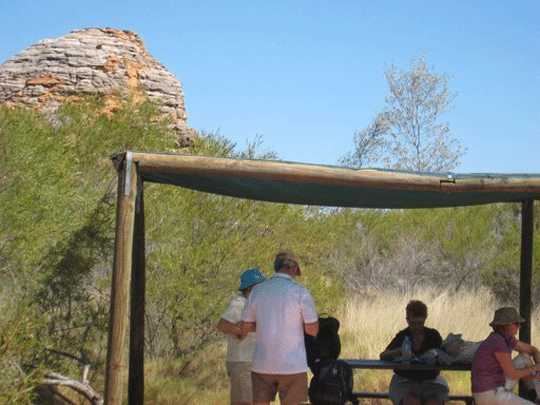 Purnululu National Park - Park rest area