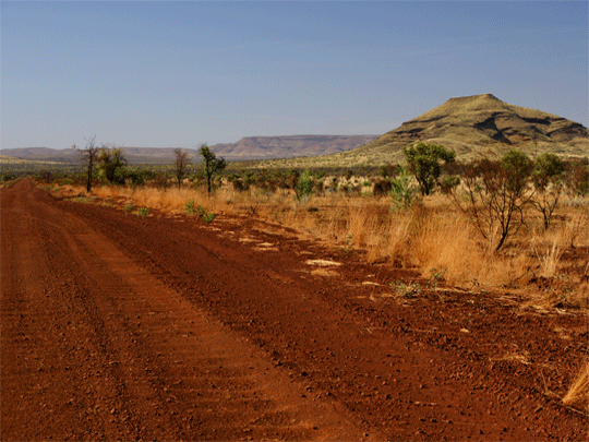 Karijini track