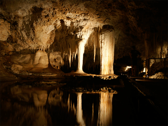 Australia South Coast Lake Cave holiday