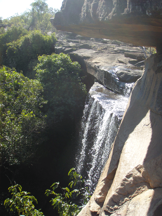 Little Mertens falls on the Mitchell Plateau 