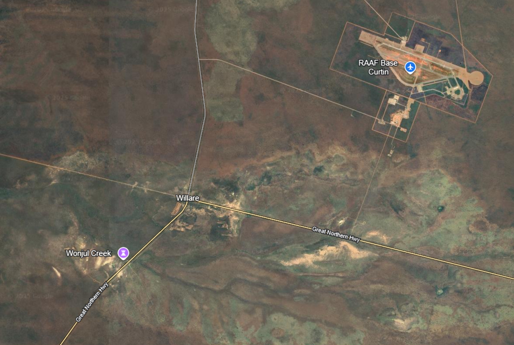 Earth Google Willare Bridge Roadhouse