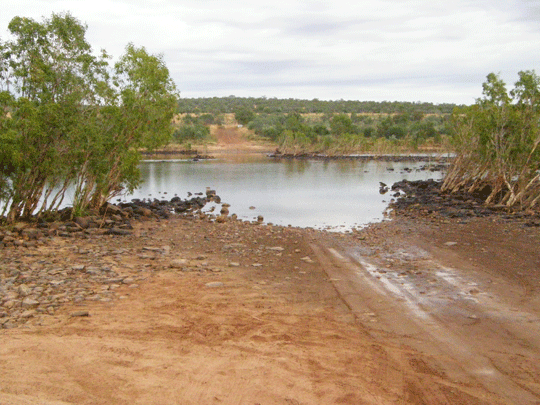Durrack River Crossing - seasonal suggest after June better crossing access