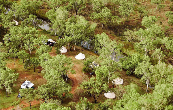 Mount Hart riverside campground